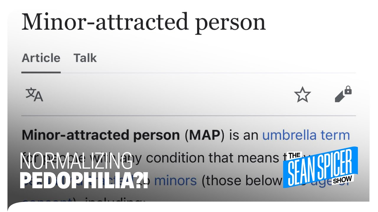 Media tries to NORMALIZE pedophilia: &lsquo;minor-attracted persons'