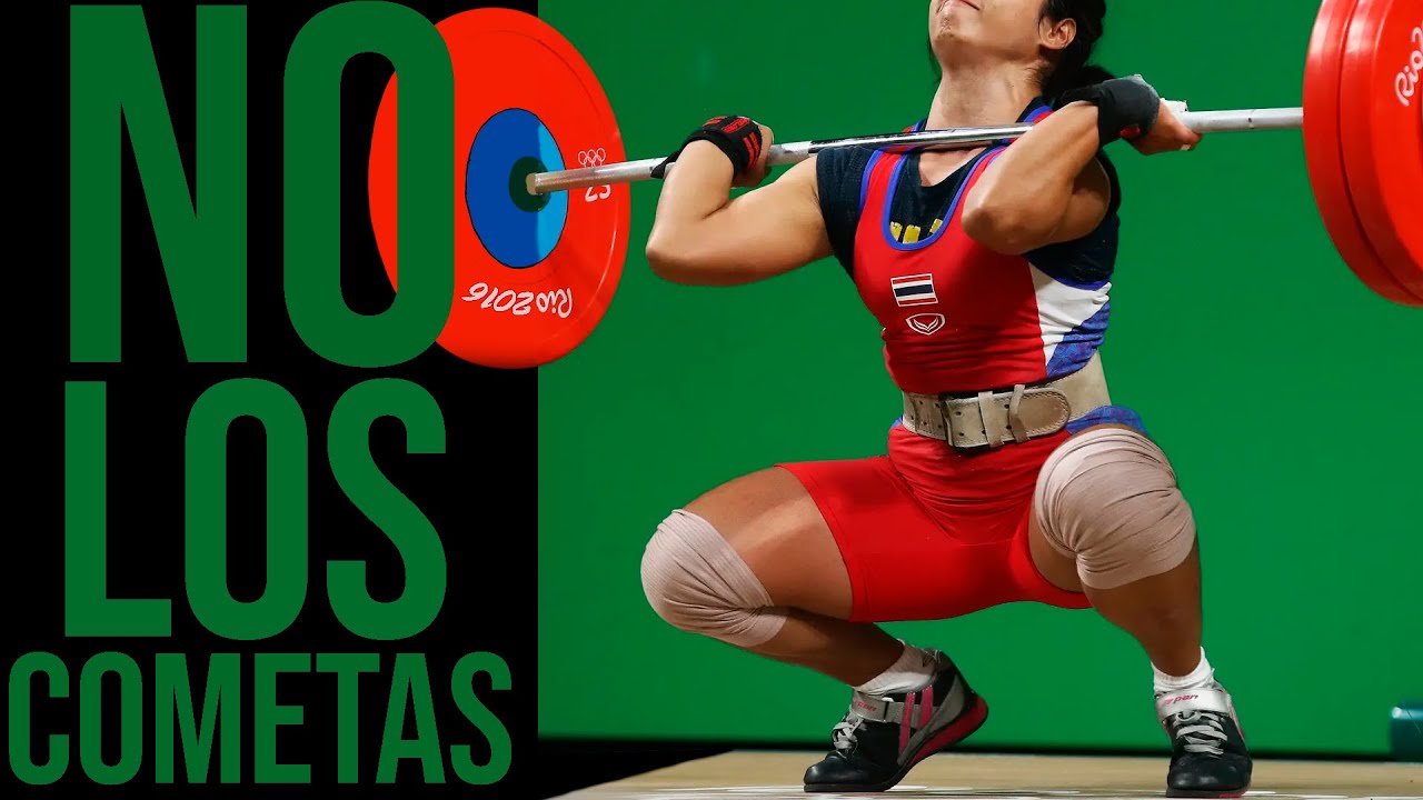 5 ERRORES QUE TE LIMITAN A LARGO PLAZO | Halterofilia | Crossfit