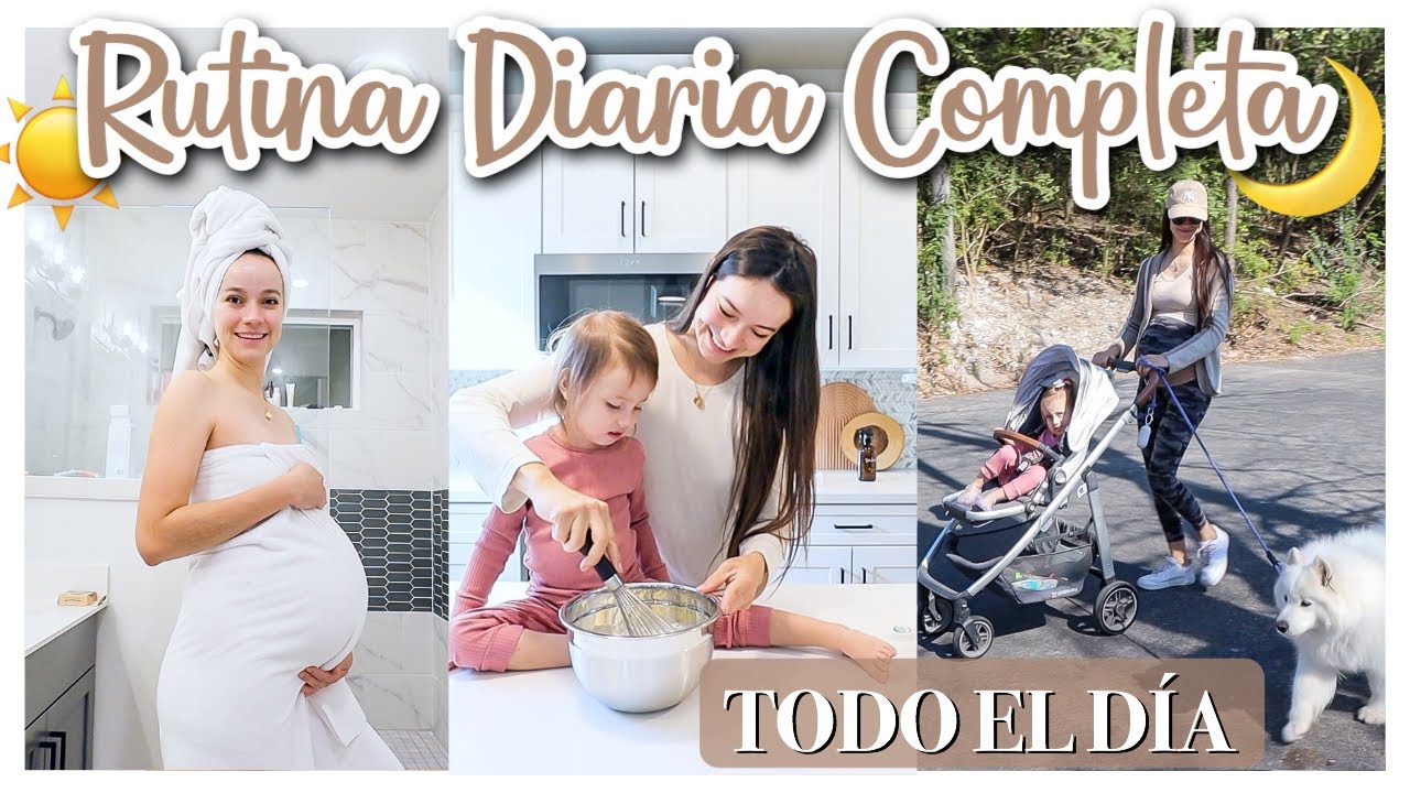 ASÍ ORGANIZO MI DÍA: RUTINA DIARIA MAMÁ EN EMBARAZO | ama de casa: limpieza, cuidados | Alejandra C
