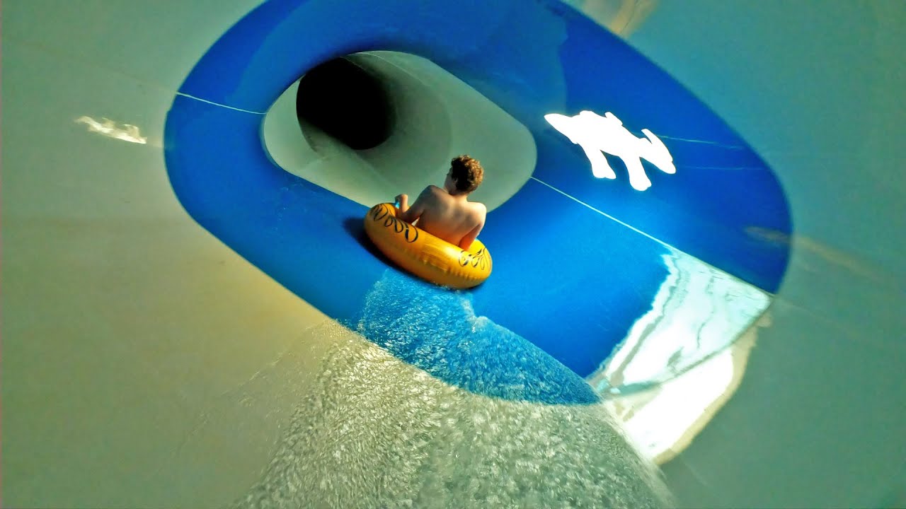 LONG Infiniti Water Slide (150m/500ft) Aquapark Nysa