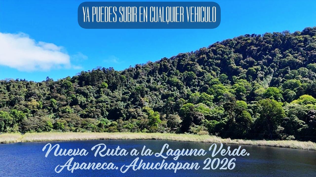 Ya puedes subir en CUALQUIER CARRO  Ruta a la Laguna verde 2026