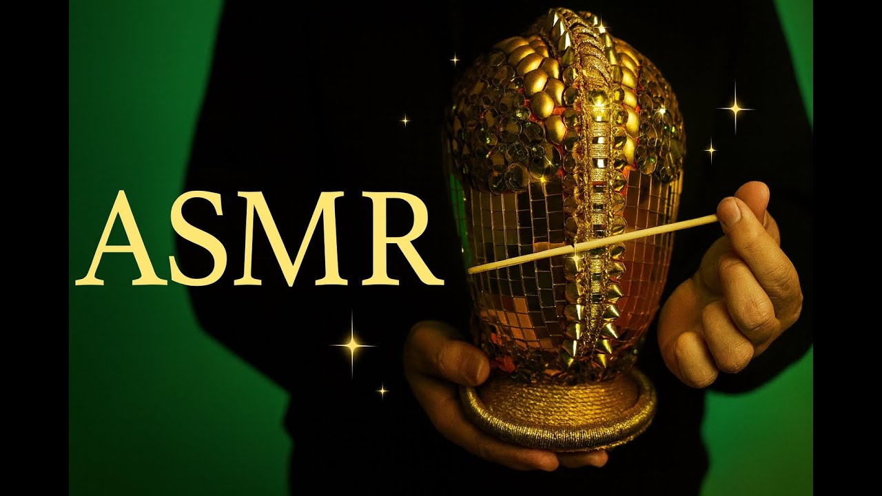Crystal Head ASMR ✨ Soft Tapping, Pearls & Delicate Textures for Deep Tingles and Relax