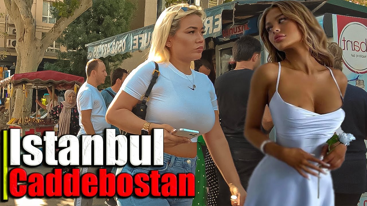 walking tour Istanbul 2022 | Caddebostan street ultra 4k | 28 July #istanbul