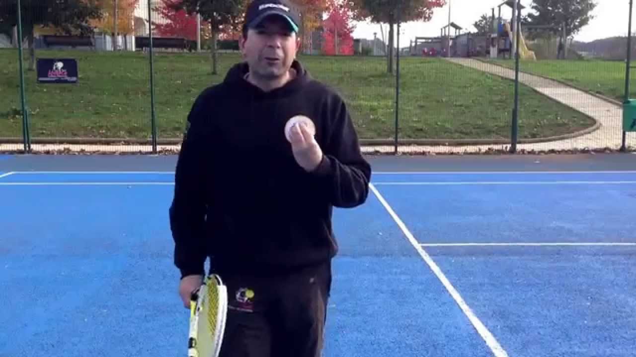 Golpe de derecha liftado de tenis (por Óscar Cea)