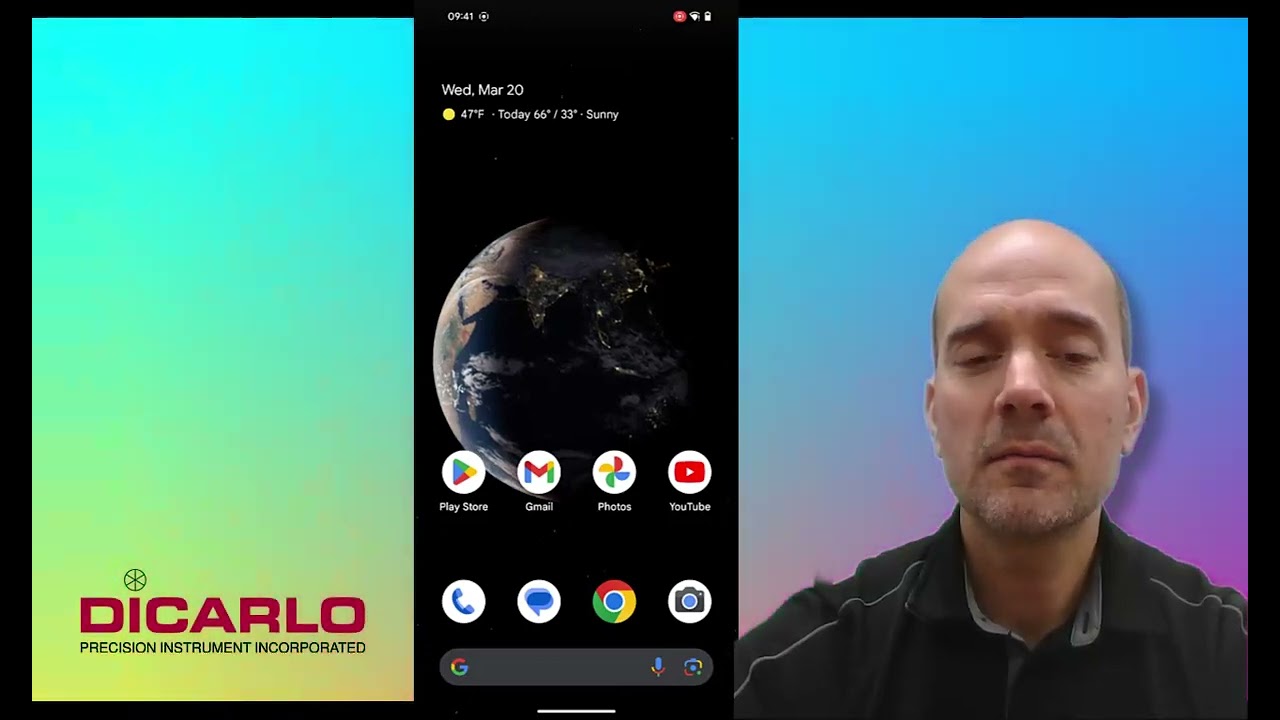 How to connect to the FARO Orbis with an Android device