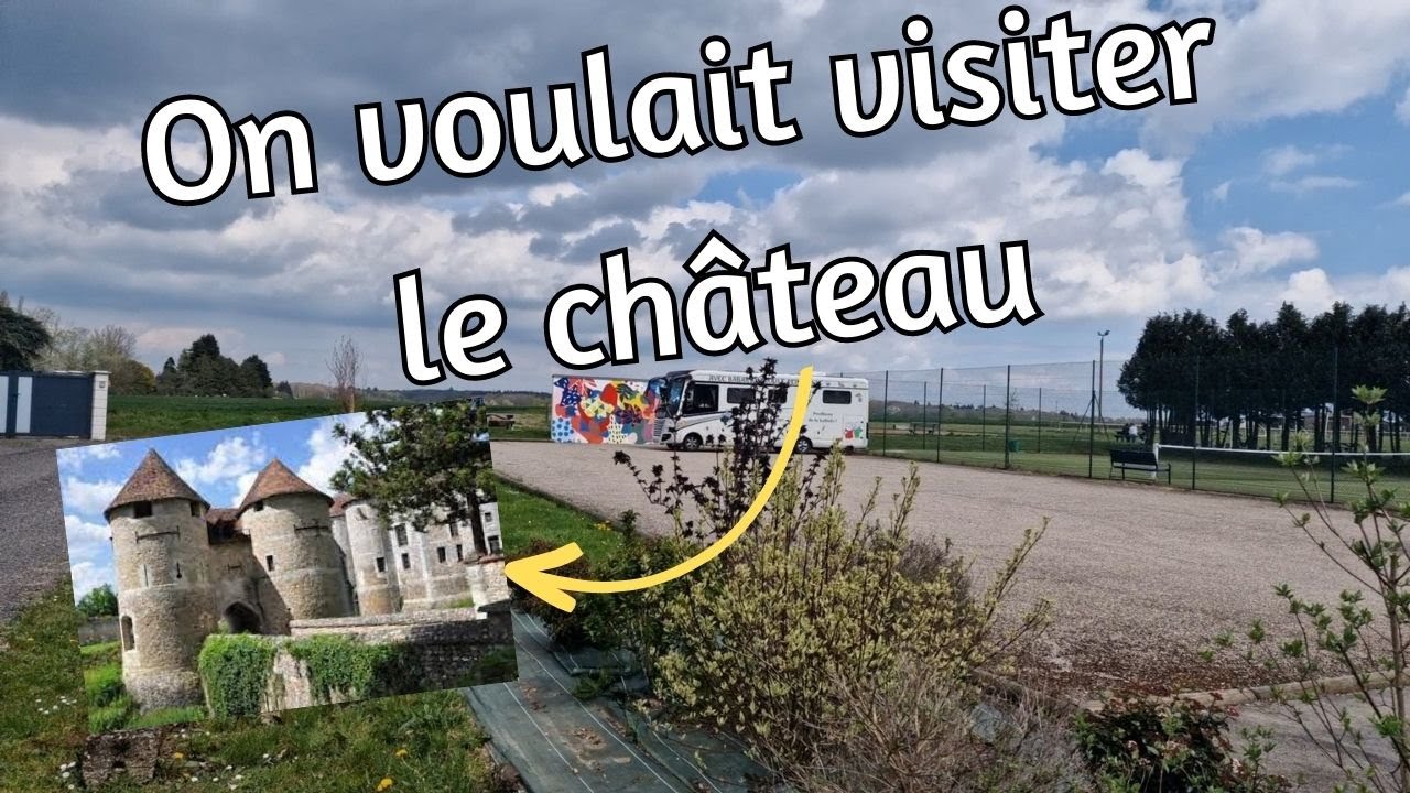 😍🏰👍 Balade obligatoire au château d'Harcourt / L'Eure #campingcar #nomade #voyages