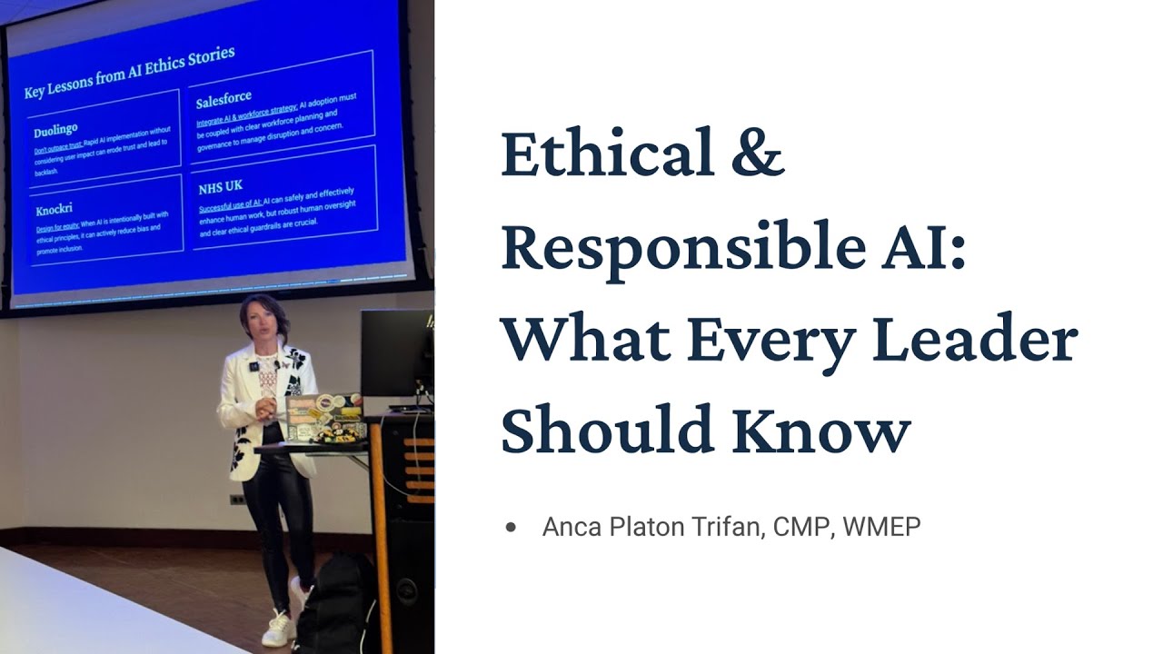 BSU: Ethical & Responsible AI: What Every Leader Should Know, Women In Leadership Conference
