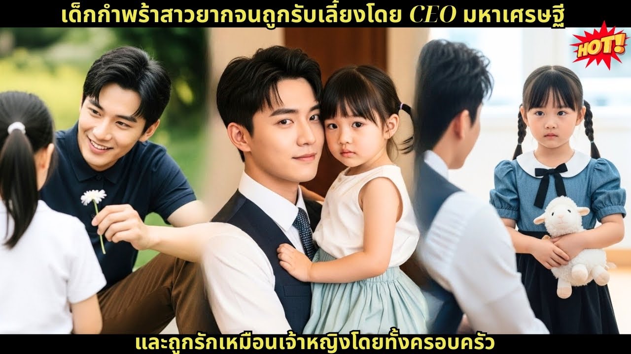 เด็กกำพร้าสาวยากจนถูกรับเลี้ยงโดย CEO มหาเศรษฐี และถูกรักเหมือนเจ้าหญิงโดยทั้งครอบครัว #รักCEO