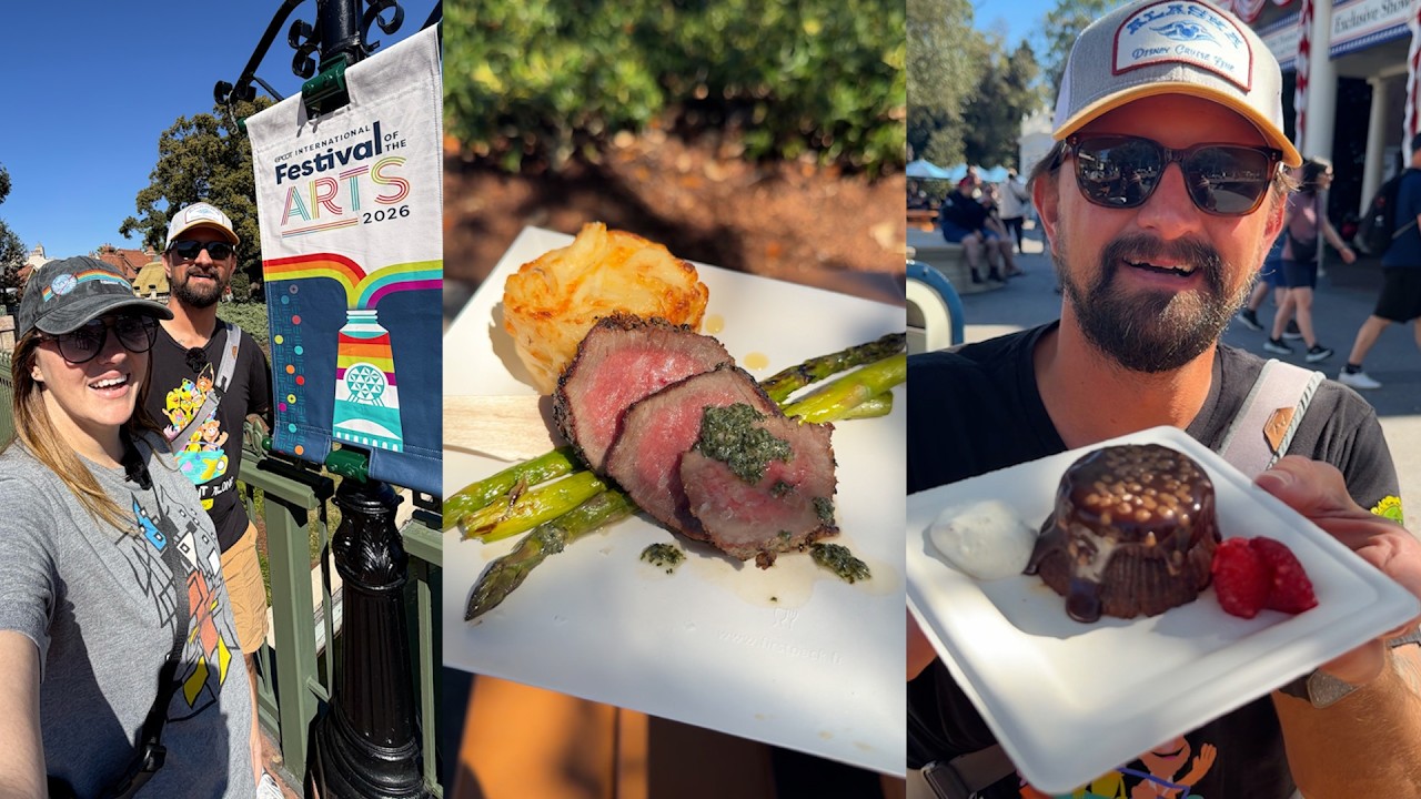 Disney World Lunch At EPCOT's Festival Of The Arts 2026! | MUST DO Booth, Lorcana Quest & More Fun!
