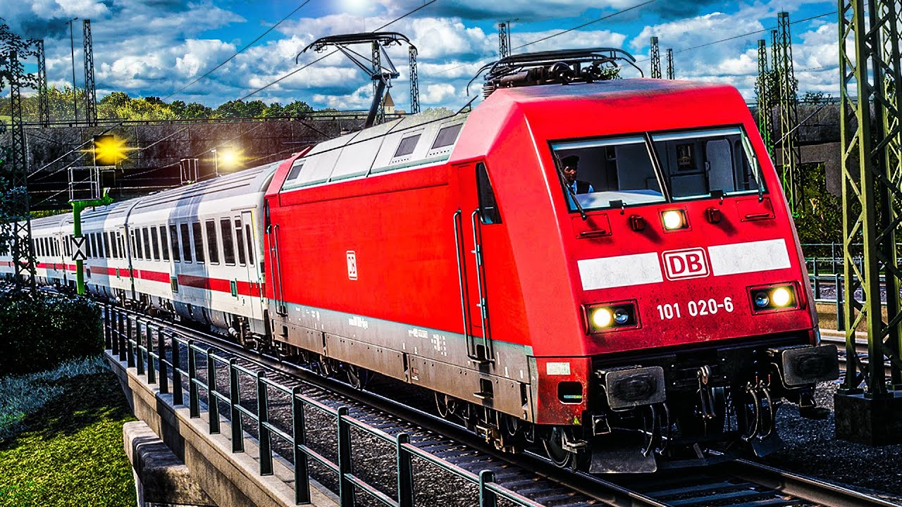 TSW 2: Im INTERCITY von Wuppertal nach Hagen | DB BR 101 DLC | Train Sim World 2