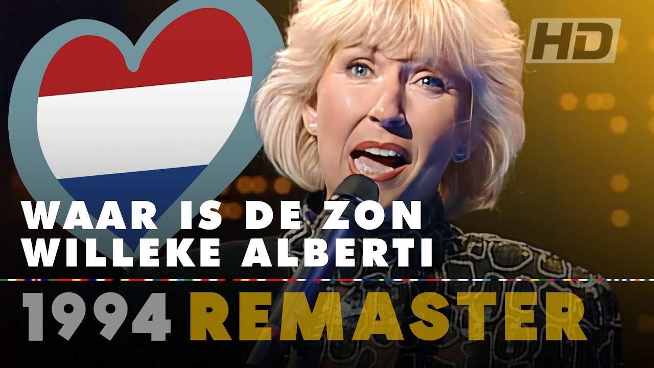 WAAR IS DE ZON &ndash; WILLEKE ALBERTI | Netherlands 🇳🇱 | Eurovision Song Contest 1994 [HD Remaster]
