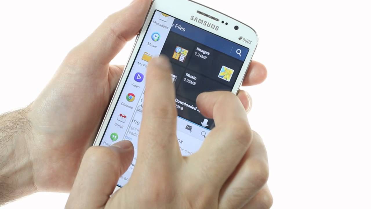 Samsung Galaxy Grand 2: user interface