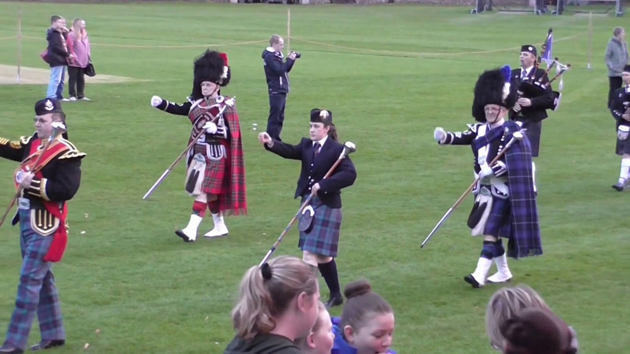 Massed Pipe Bands - Inverness April 2017 - The Final March (In Aid of the Crocus Group)