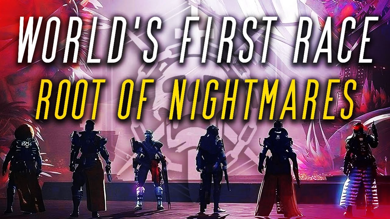 Destiny 2 - ROOT OF NIGHTMARES WORLD'S FIRST RACE! RAID ZONE HOSTED BY 