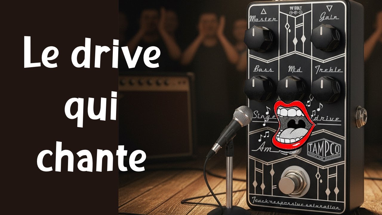 Tampco + AMS = L'overdrive qui fait chanter votre gratte ! La Singer MkII
