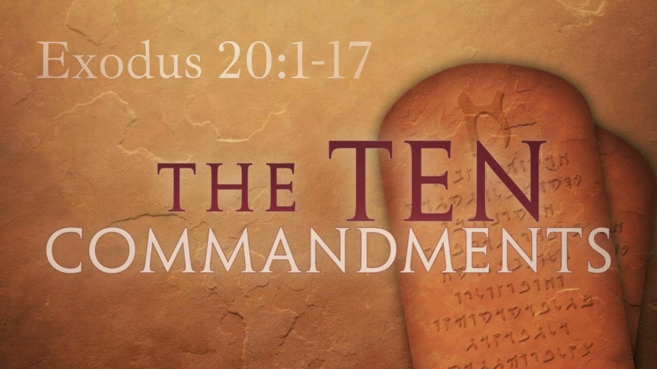 The 10 Commandments - Exodus 20:1-17 - New King James Version (NKJV) - Theatrical Audio Bible