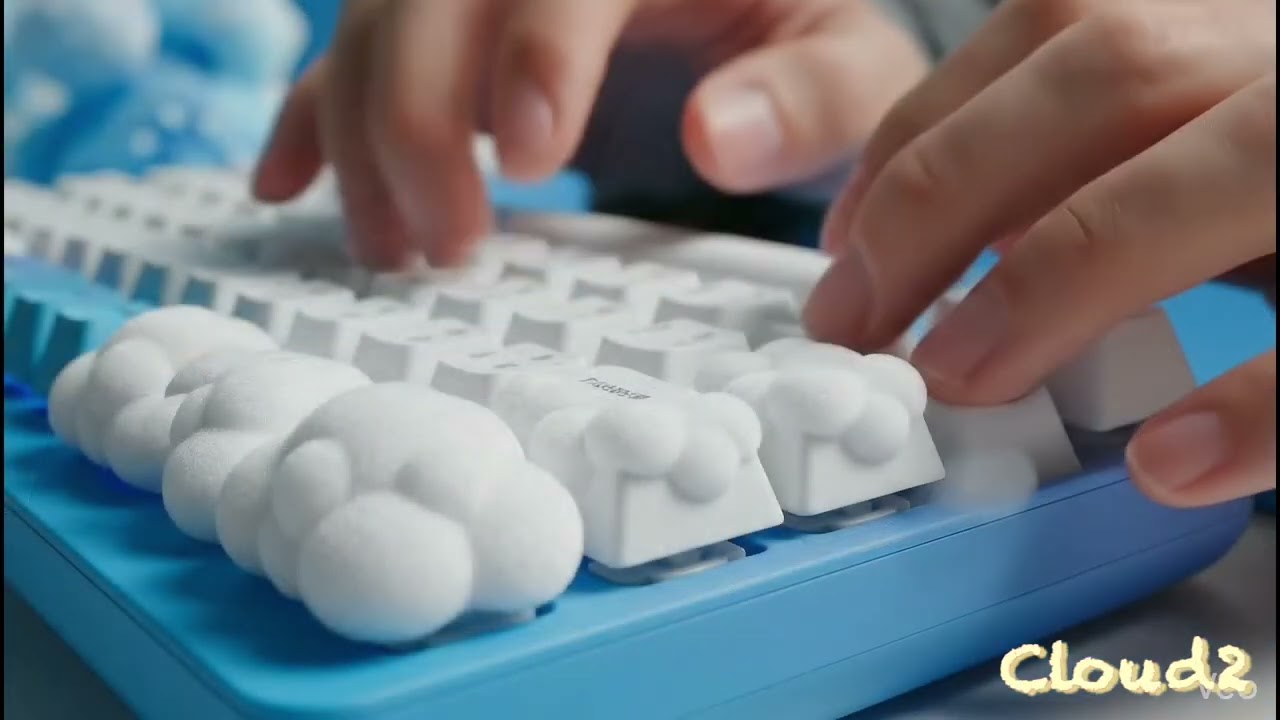 요청폭주🔥키보드asmr!!! 어떤 키보드를 쓰고싶으세요? 저는 크리스탈이요…❤️🧡💛💚💙💜