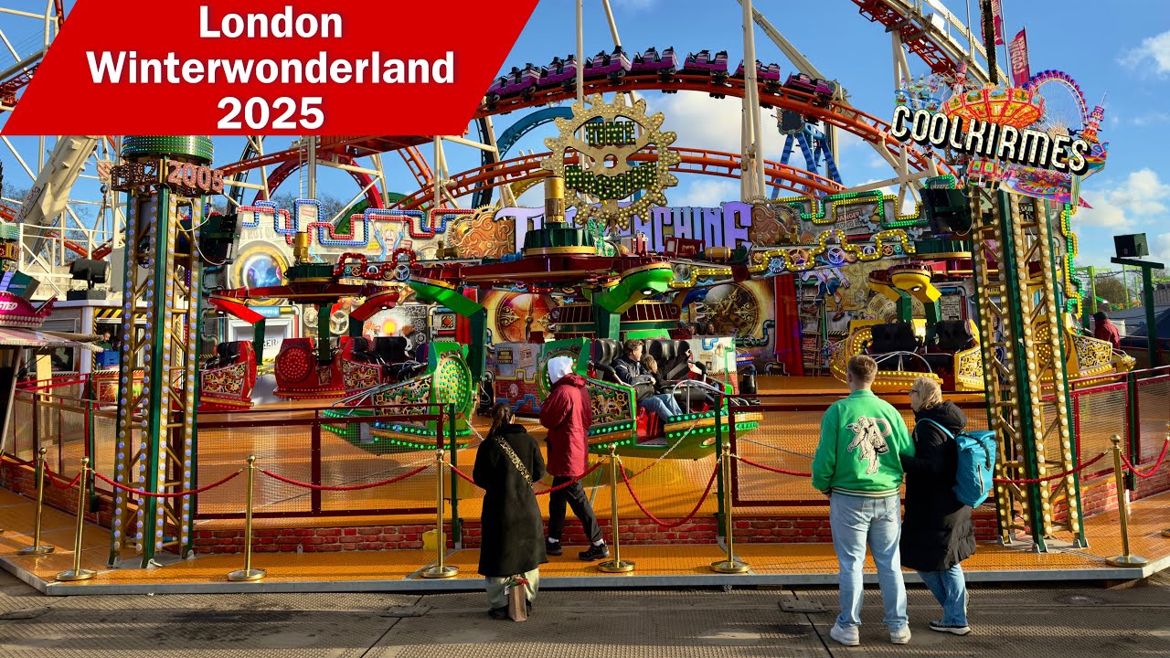 Time Machine Mellors Offride | POV | Hyde Park Winter Wonderland 2025