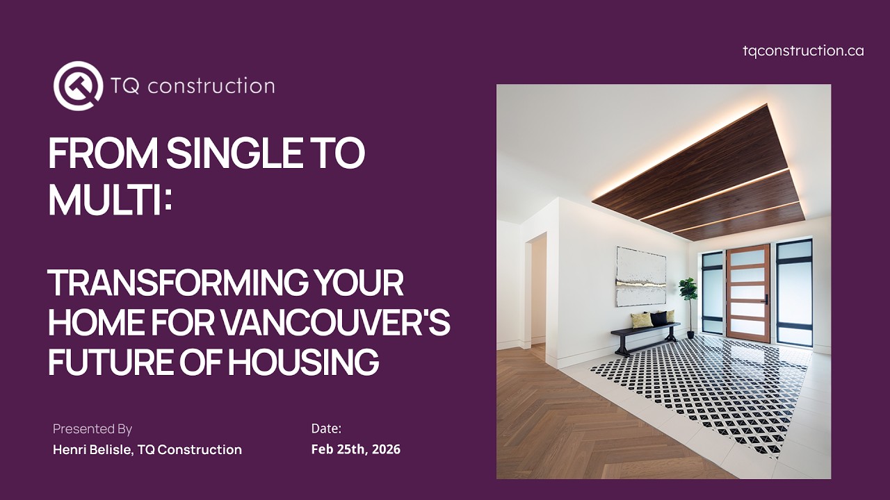 TQ Construction Webinar:  