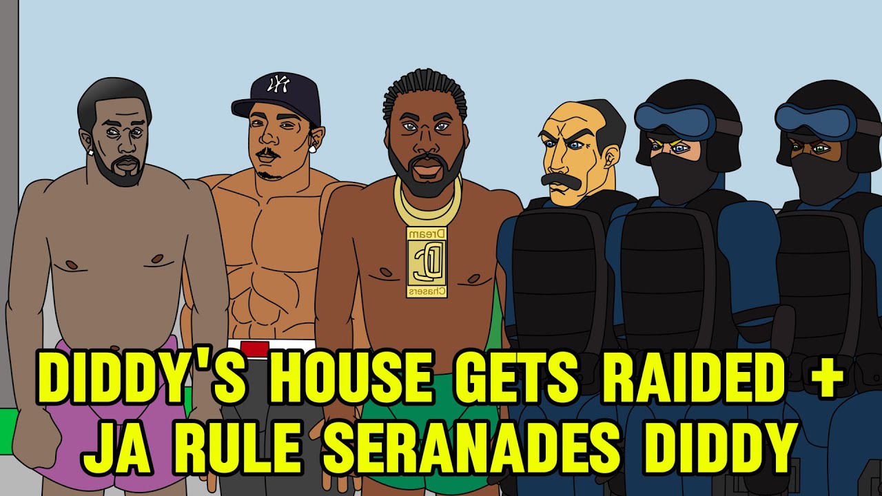Diddy's house gets RAIDED!!!!! + Ja Rule SERENADES Diddy and Meek Mill #diddy #meekmill #jarule