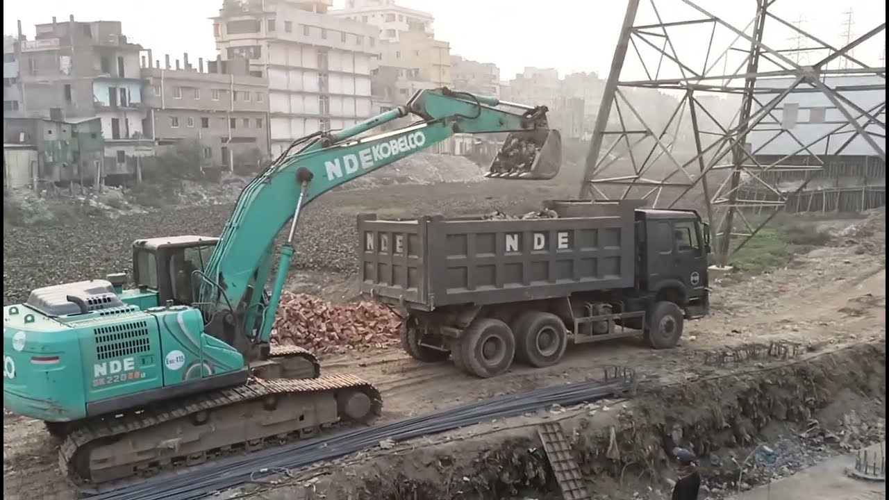 আদি বুড়িগঙ্গায় চলছে ঢাকার ইনার সার্কুলার রিংরোড এর কাজ (Only Music)l Update Adi Buriganga Inner Road