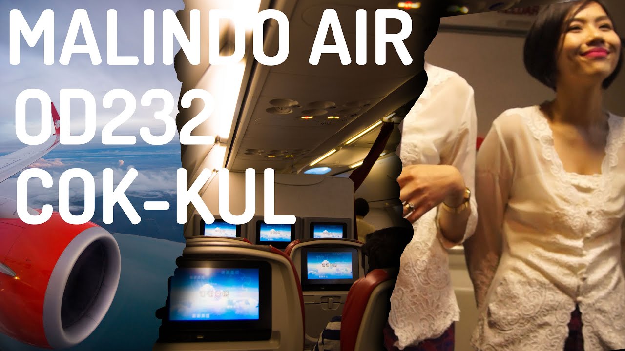 Malindo Air OD232 : Flying from Kochi to Kuala Lumpur