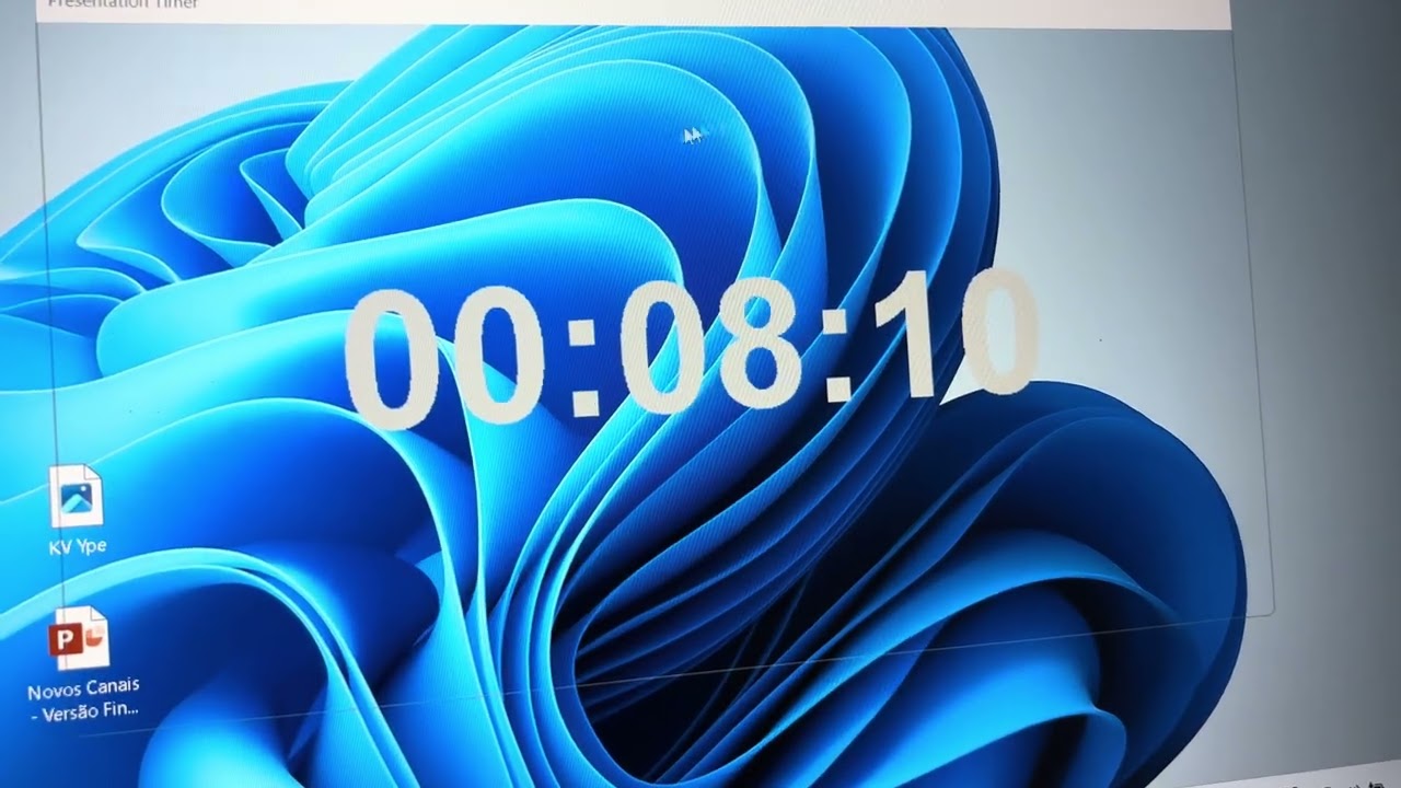 Como configurar # TV de retorno com Cronômetro Simplificado 