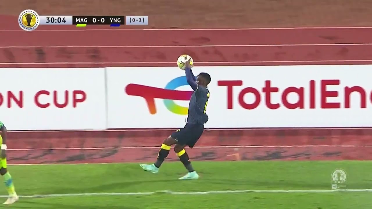 Dickson Job Marking, Tackles and Pass against Marumo Gallants Second Leg.