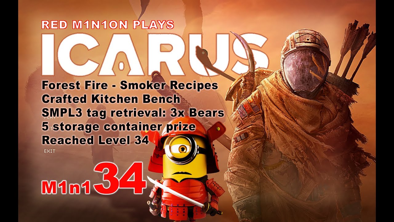 RedM1n1on plays ICARUS 34  Smoker - Kitchen Bench - Searching for bodies