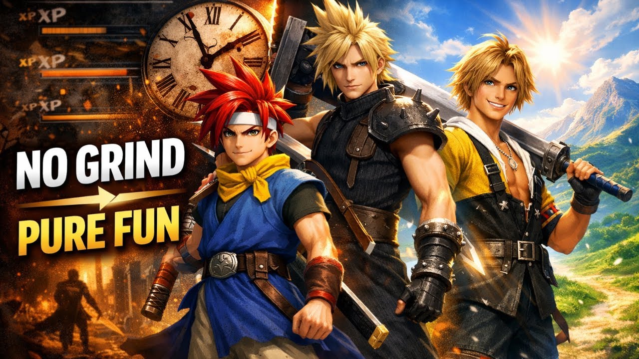 15 JRPGs That RESPECT Your Time Under 40 Hours