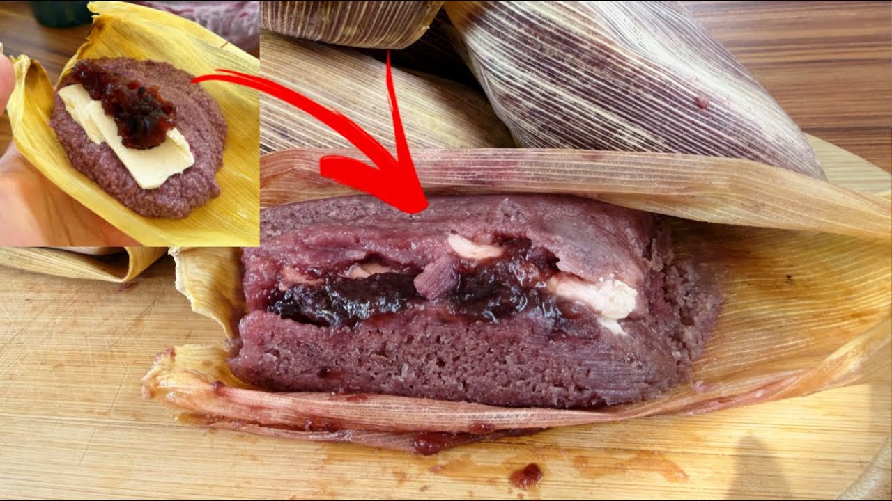 Tamalitos caseros gourmet de queso Philadelphia con zarzamora 😋🤤