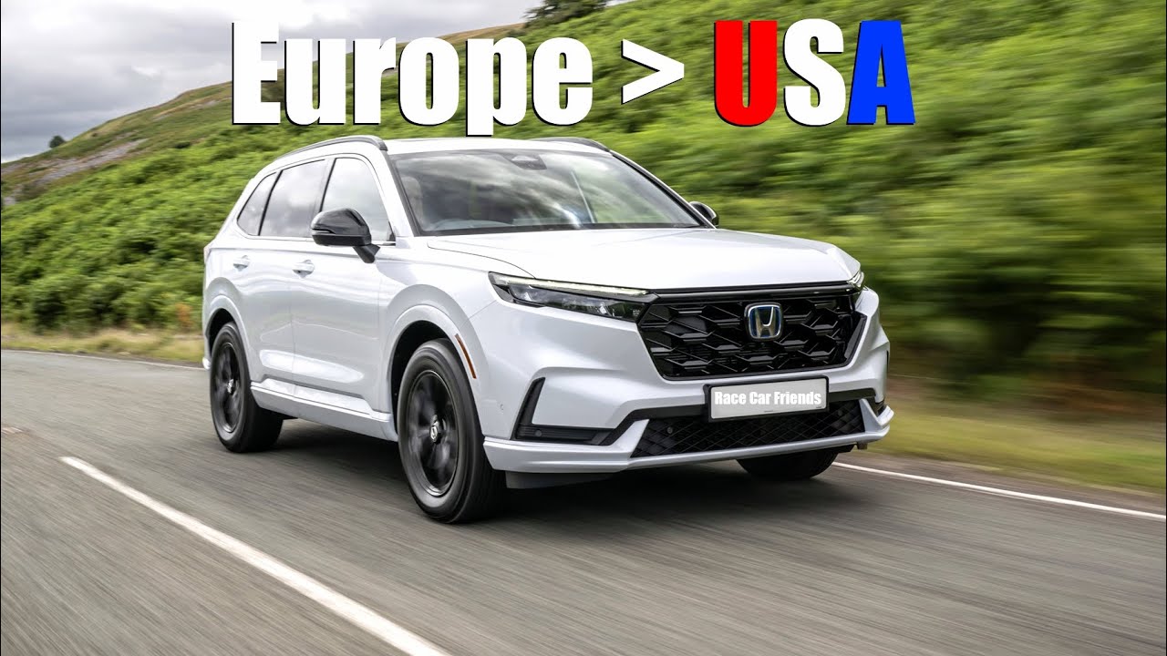 15 причин, почему европейская версия Honda CR-V 2026 года намного лучше американской!