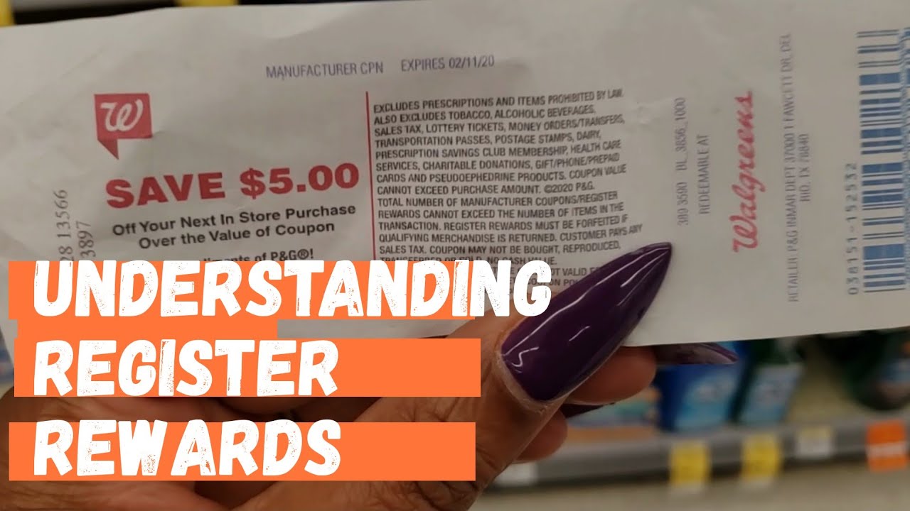 Walgreens Couponing |Understanding Register Rewards (Walgreens Money) Lesson 2 | One Cute Couponer