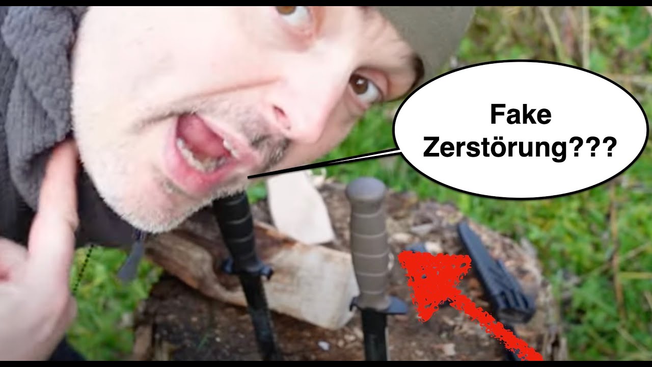 Zerstörung des FAKE Glock Feldmesser ?