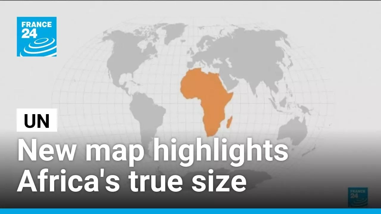 UN approves resolution in support of map&nbsp;that shows Africa's true size &bull; FRANCE 24 English