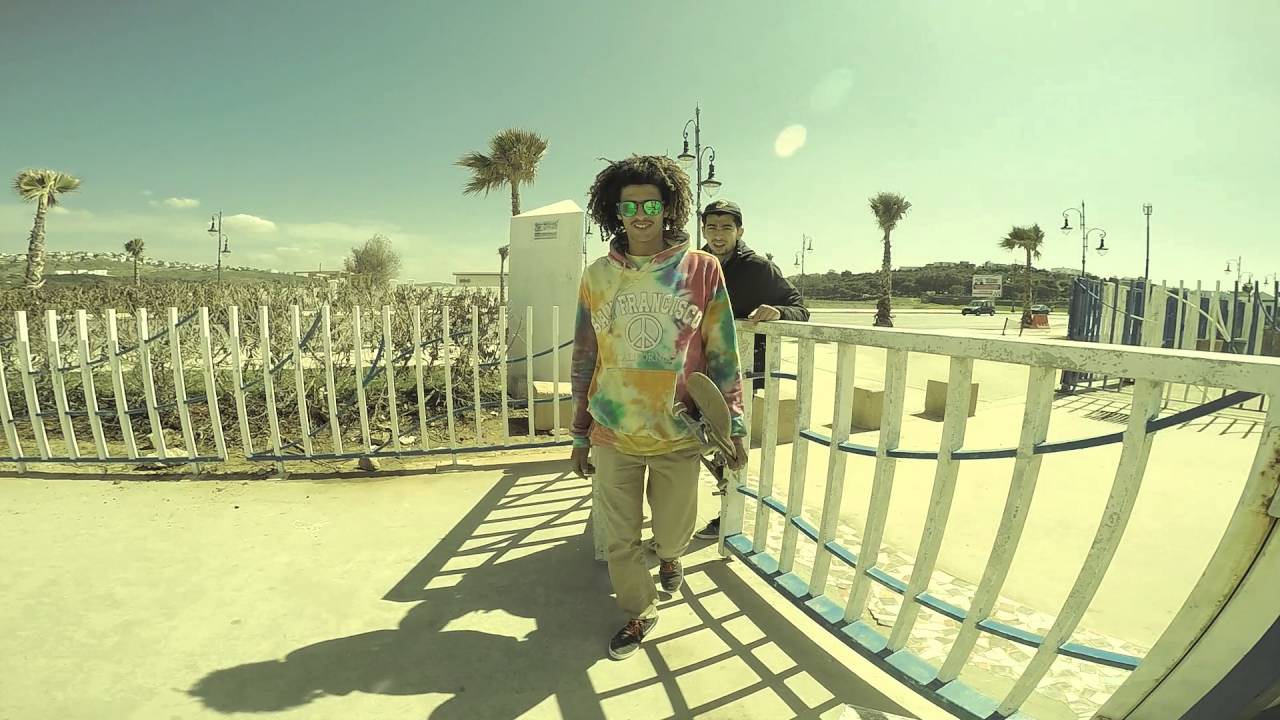 STRANGERS in Tanger !!! fun skateboarding