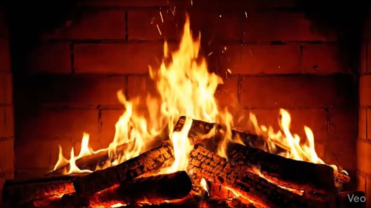 Şömine Ateşi Keyfi - Çıtırdama Sesleri ve Cozy Ortam (HD Kalite)