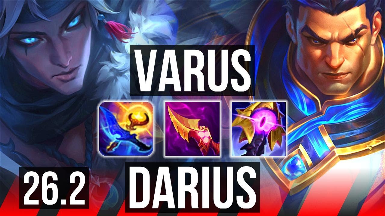 VARUS vs DARIUS (TOP) | KR Challenger | 26.2