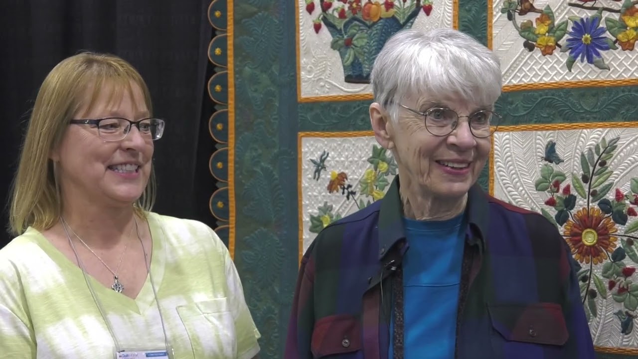 Patricia Hechler and Joyce Hite Win First Place at AQS QuiltWeek - Paducah