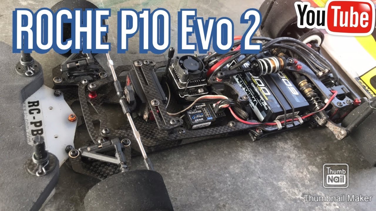 ⚡️CHASSIS 1/10 PAN CAR BRUSHLESS - ROCHE P10 EVO 2 MODIFIED - MOTEUR 5T