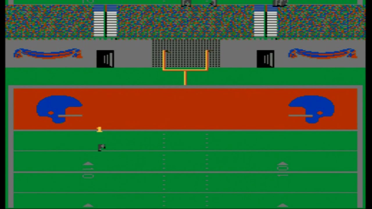 John Elways Quarterback NES, glitch play.
