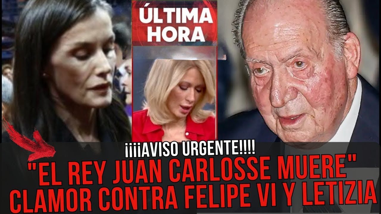 &iexcl;&Uacute;LTIMA HORA! Rey Juan Carlos: Salud Cr&iacute;tica, Sof&iacute;a Vetada y el ESC&Aacute;NDALO que Sacude a la Casa Real