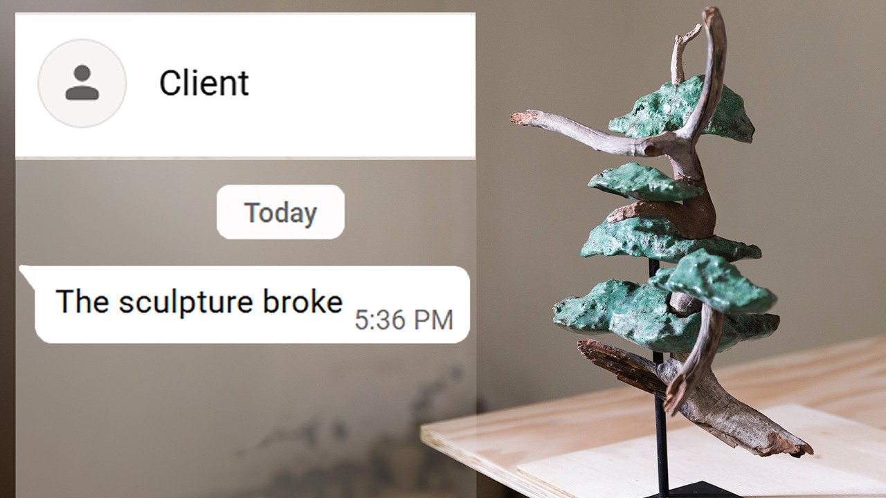 Sculpting a Bonsai — When Things Go Wrong