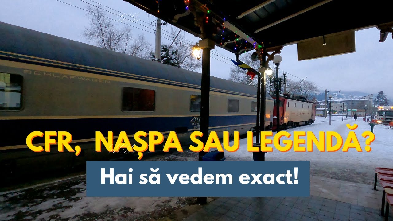 București - Vatra Dornei la VAGON de DORMIT CFR!🌨️✨