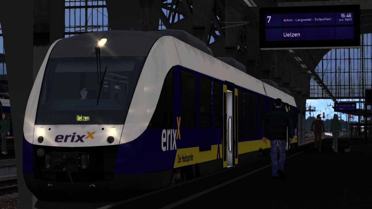 Train Simulator Classic | Führerstandsmitfahrt | RB37 (erx81681) - Heidesprinter nach Uelzen