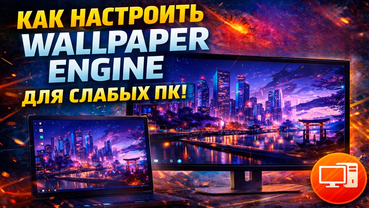 как настроить wallpaper engine для слабых пк