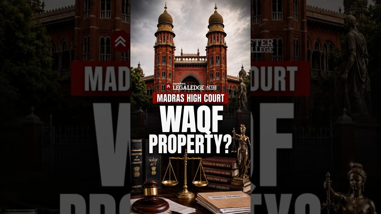 Not Every Dargah is Waqf: Legal Reality Check #currentaffairs