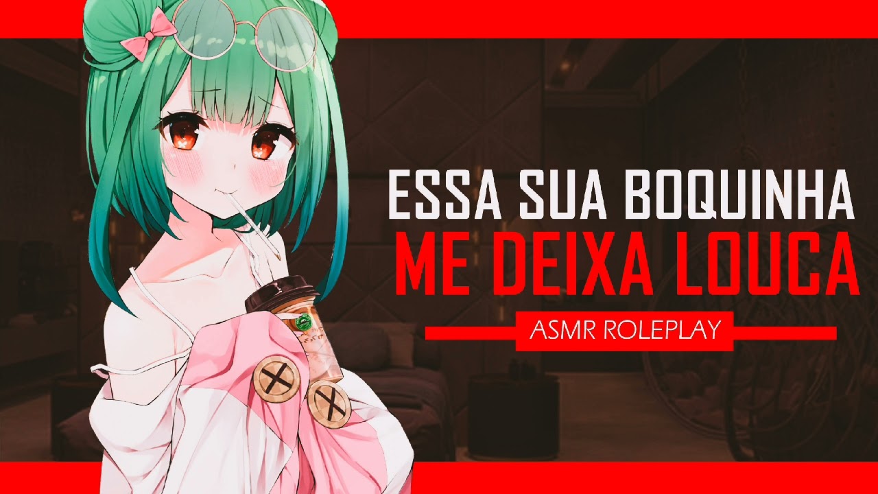 ASMR NAMORADA APAIXONADA BEIJANDO VOCÊ