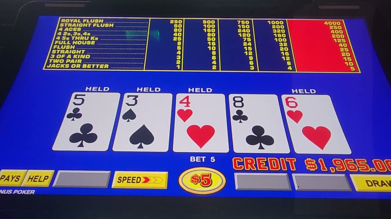 No way this happened!! Hi limit bonus poker single line - Hi limit Video Poker - Circa