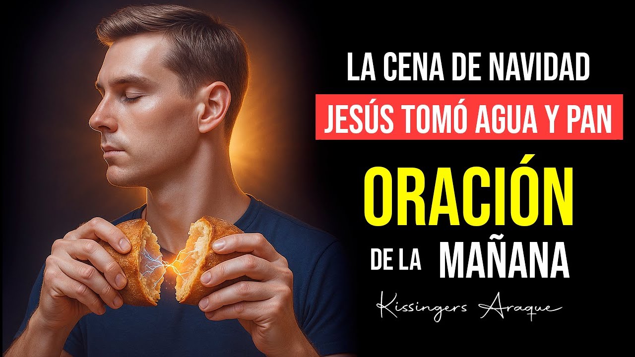 🔥¿Por qué el agua y el pan tienen tanto poder espiritual? Lunes 22 dic | Oración | Kissingers Araque